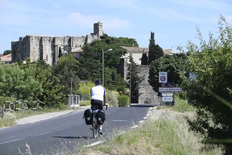 L entrée du village