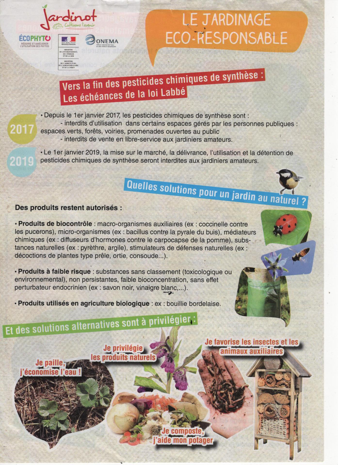 Le jardinage eco responsable 001